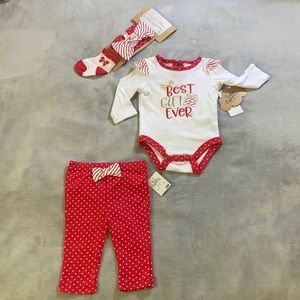 Best Gift Ever 4Piece Set NEW Baby Girl